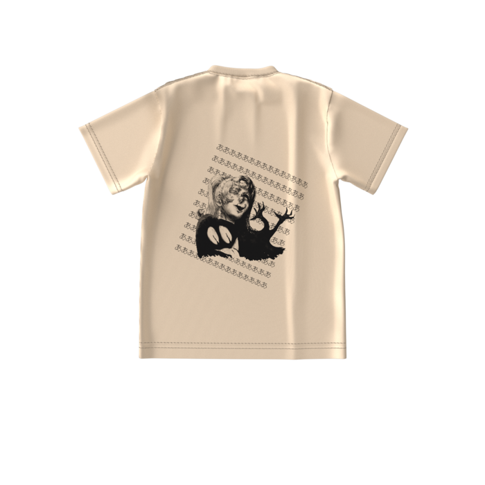 ビッグシルエットTシャツ - S - 背面