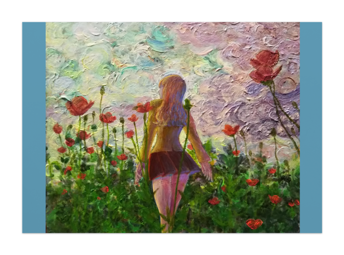 湿気った風の中 ポスター よろづやララちゃん２号店 Booth