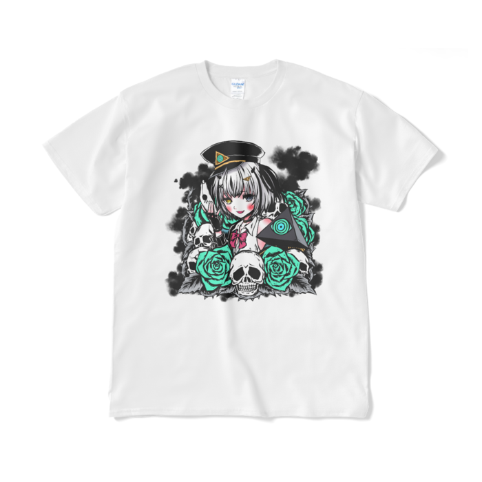 猫又先生のすてきなイラスト見せびらかし！Tシャツ - XL - ホワイト