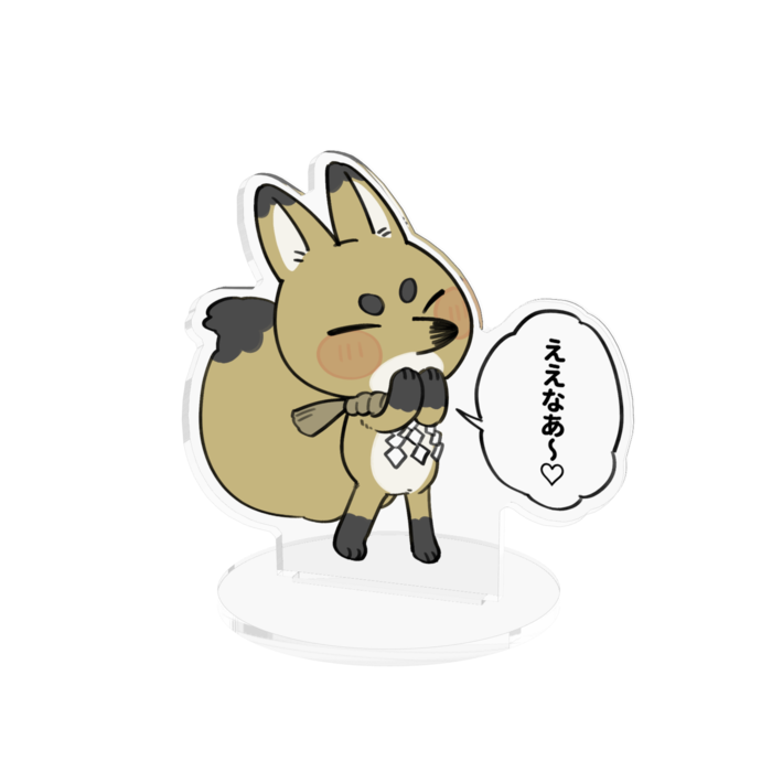 M（れんぎつね）- 100x100mm