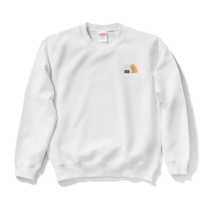 おにぎり白スウェット S