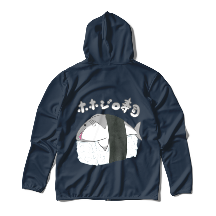 ジップパーカー - M - ネイビー