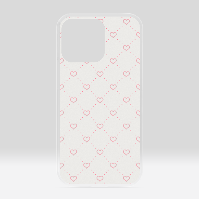 pink　クリアiPhoneケース - iPhone 13 Pro