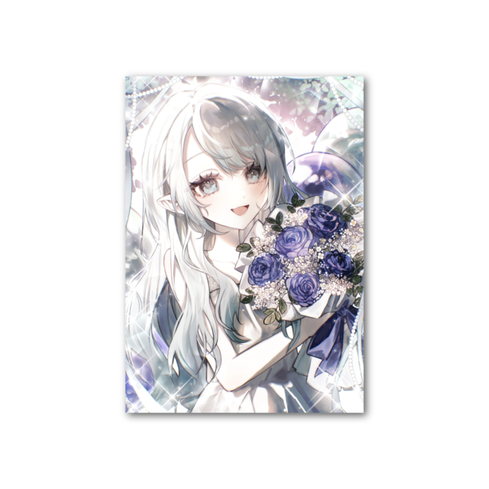 フォト風カード - 縦 - 片面
