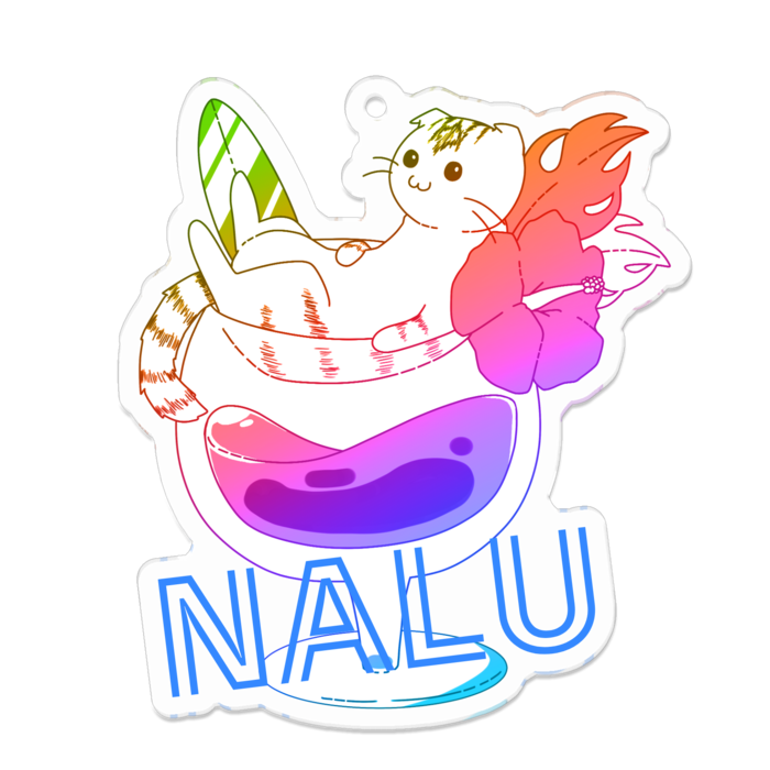 アクリルキーホルダー - 70 x 70 (mm)