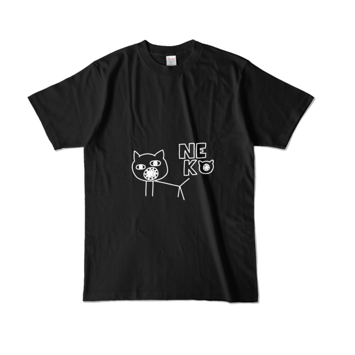 カラーTシャツ - L - ブラック (濃色)