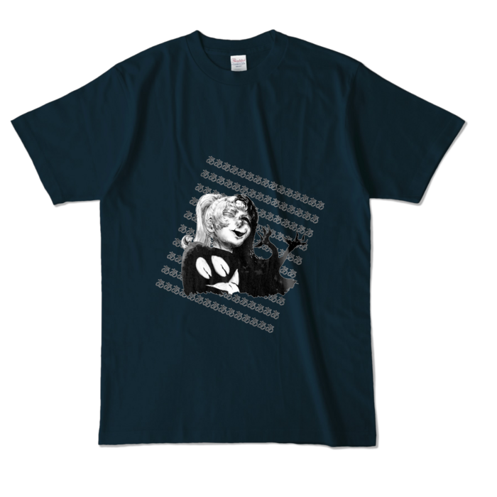 カラーTシャツ - L - ネイビー （濃色）
