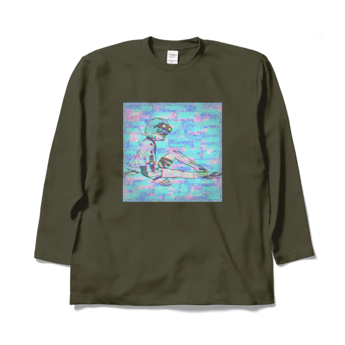 ロングスリーブTシャツ - XL - アーミーグリーン