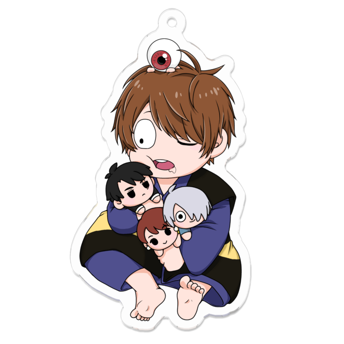 アクリルキーホルダー - 70 x 70 (mm)