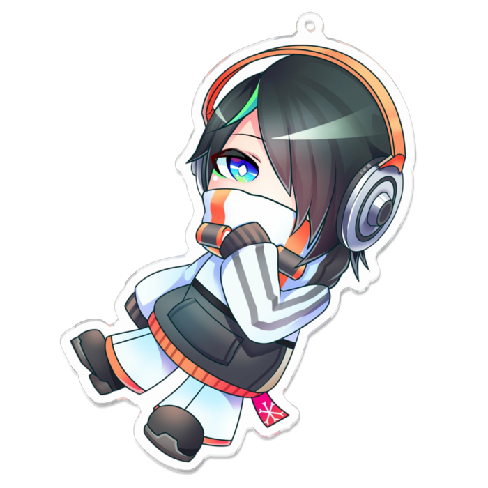 アクリルキーホルダー - 100 x 100 (mm)