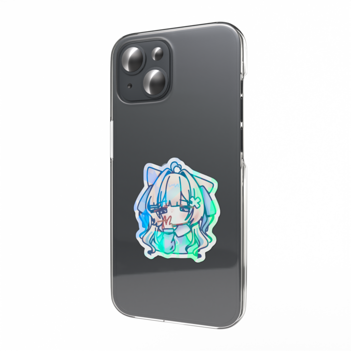 ホログラムスマホステッカー - 縦