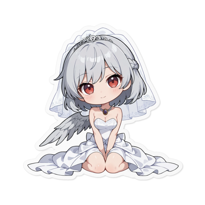 ステッカー - 100 x 100 (mm)(キャラのみ)