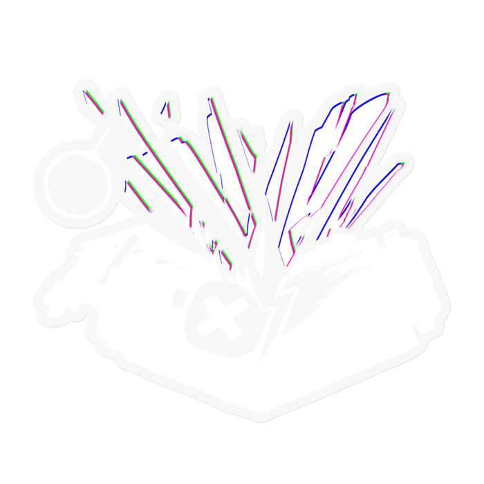 ステッカー - 100 x 100 (mm)