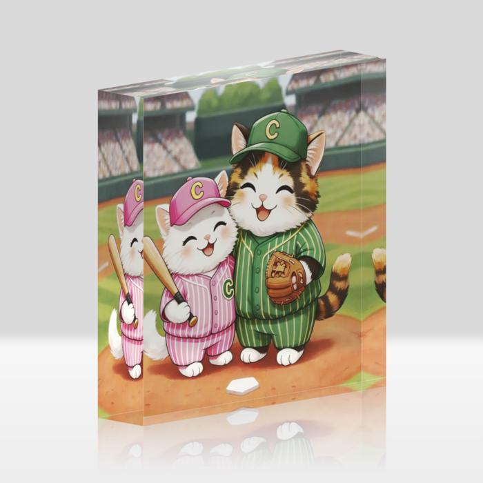 アクリルブロック - 100x100mm