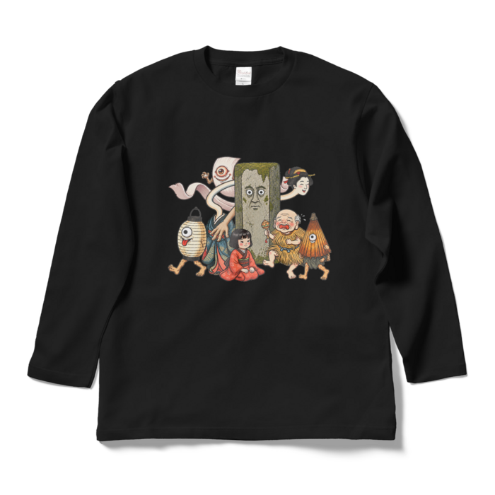ロングスリーブTシャツ - L - ブラック