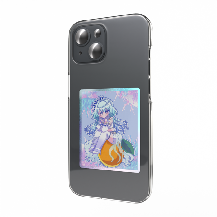 オーロラスマホステッカー - 縦