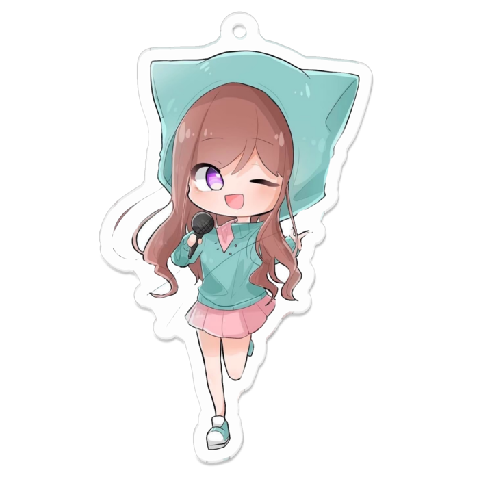 アクリルキーホルダー - 70 x 70 (mm)