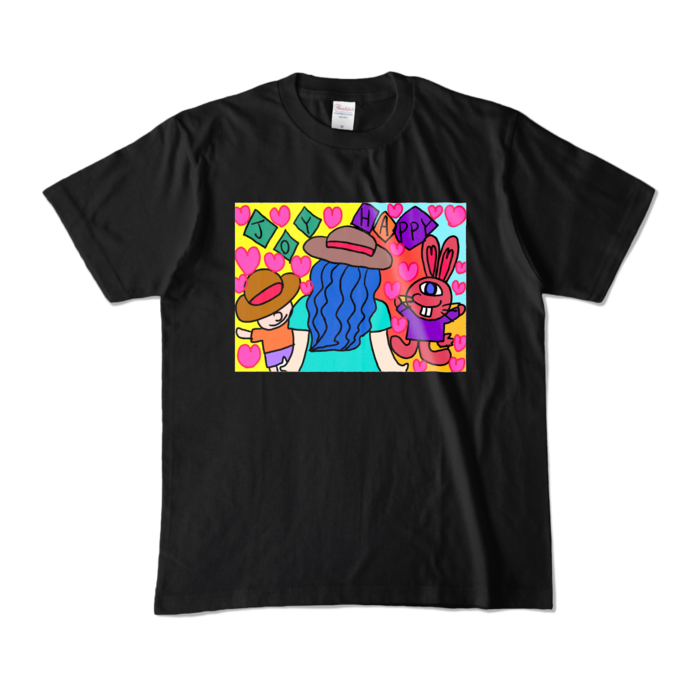 カラーTシャツ - M - ブラック (濃色)