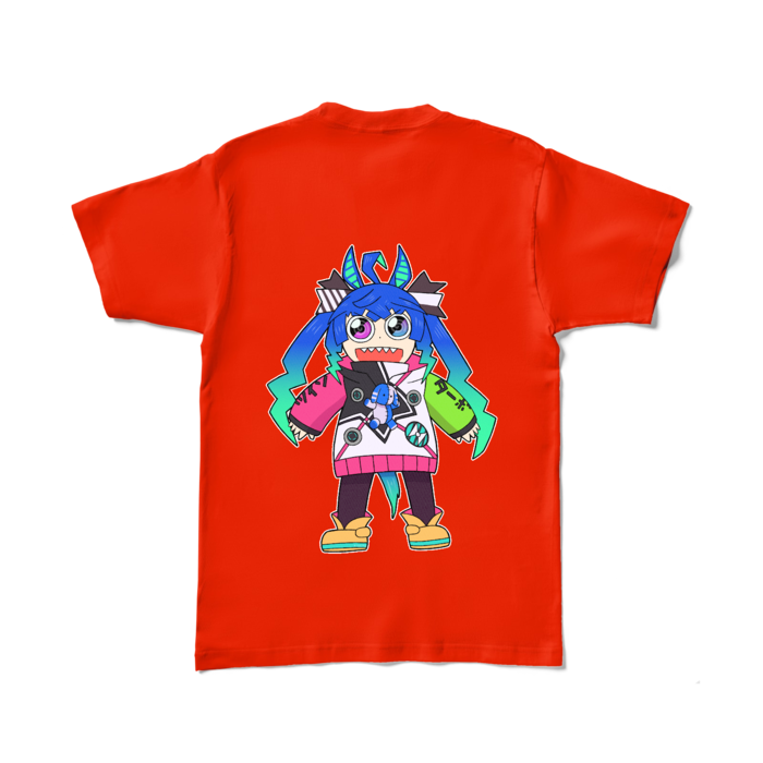 カラーTシャツ - L - レッド (濃色)