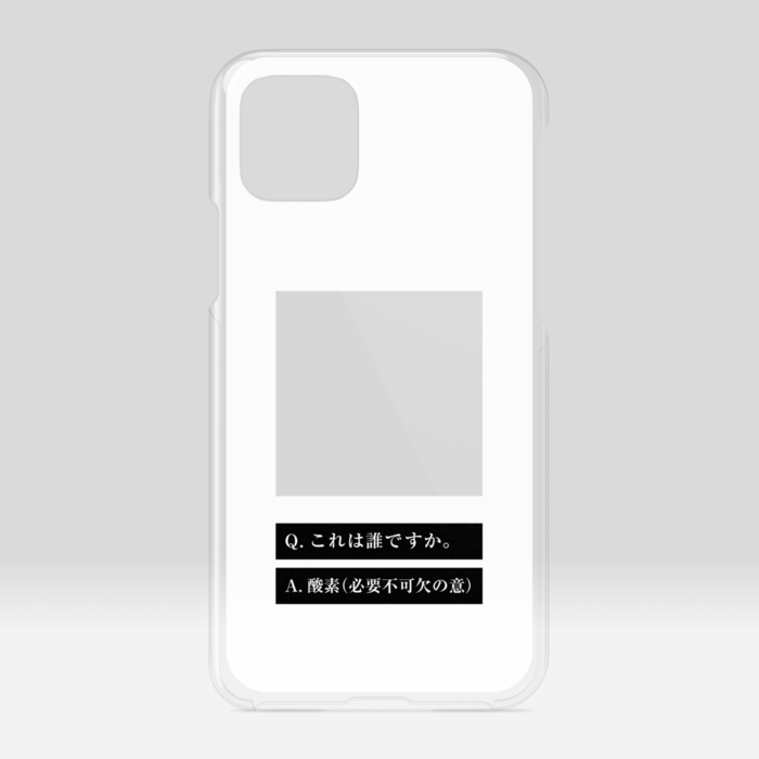 クリアiPhoneケース - iPhone11Pro