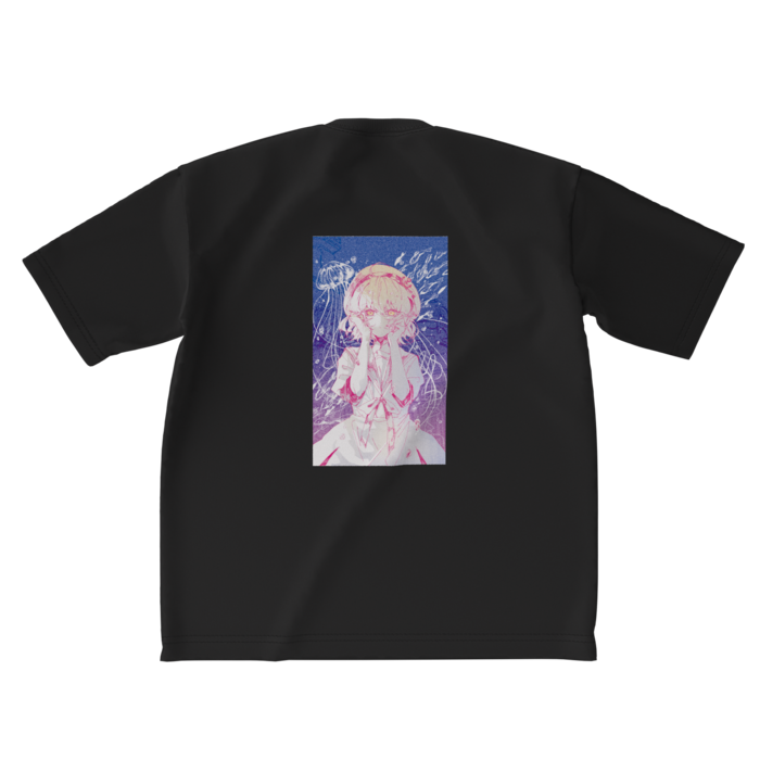 ビッグシルエットTシャツ - XL - ブラック