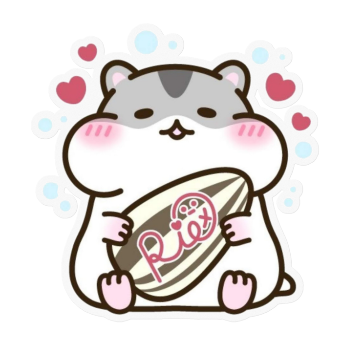 ステッカー - 100 x 100 (mm)