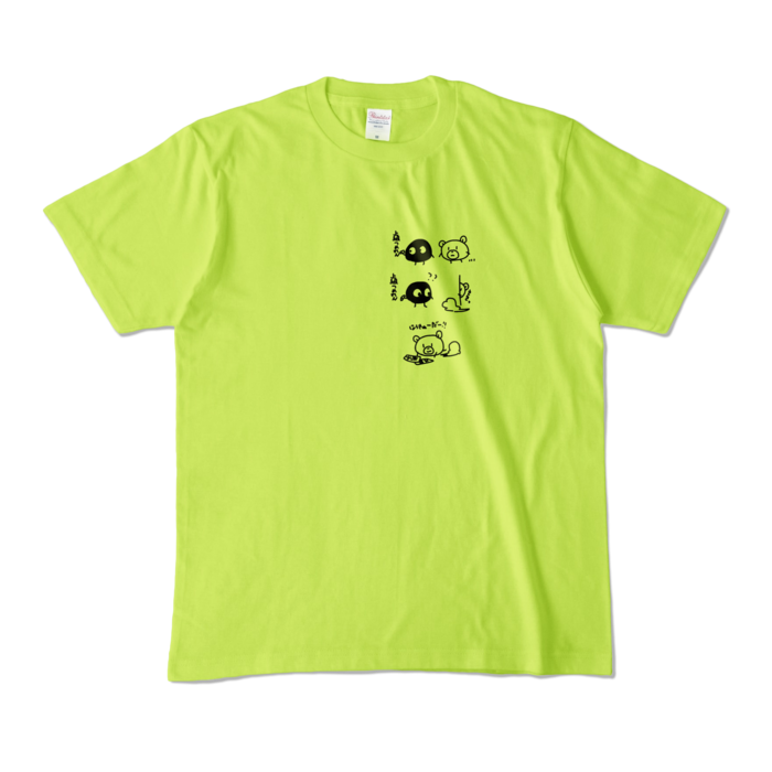 カラーTシャツ - M - ライトグリーン (淡色)
