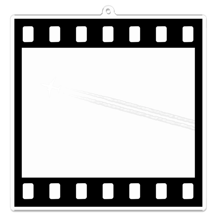 アクリルキーホルダー - 100 x 100 (mm)