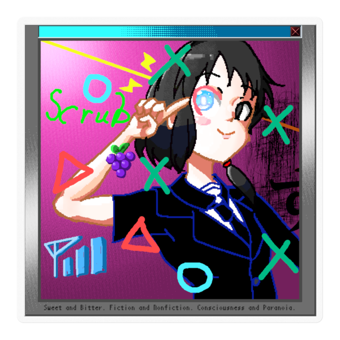 ステッカー - 100 x 100 (mm)