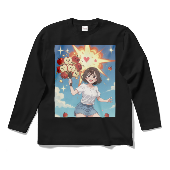 ロングスリーブTシャツ - S - ブラック