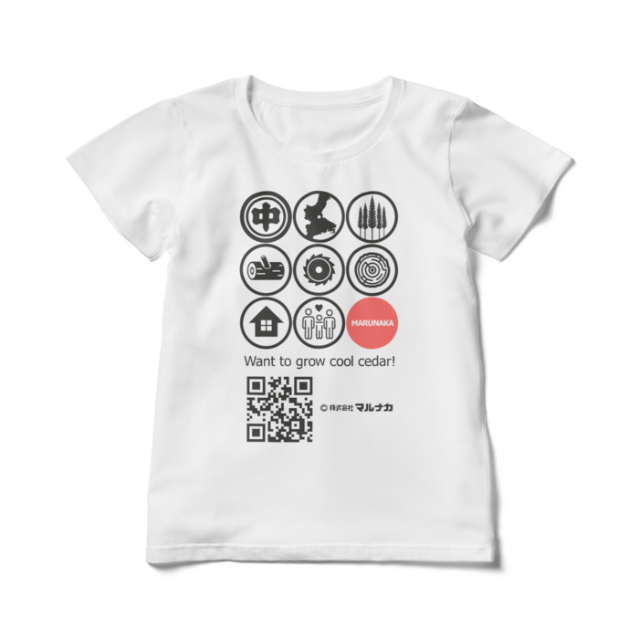 レディースTシャツ - L - 白