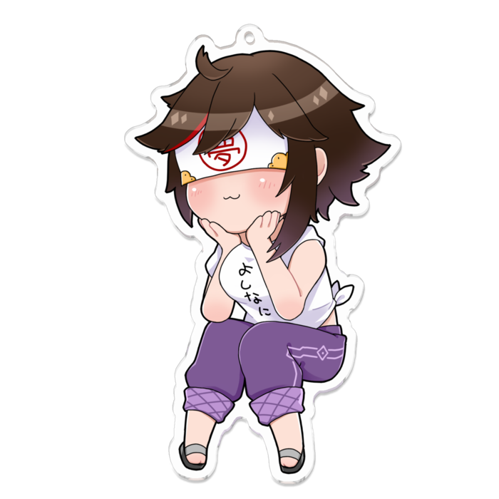 アクリルキーホルダー - 100 x 100 (mm)