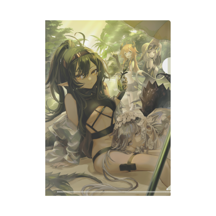 クリアファイル -A4　ガヴィル＆トミミ