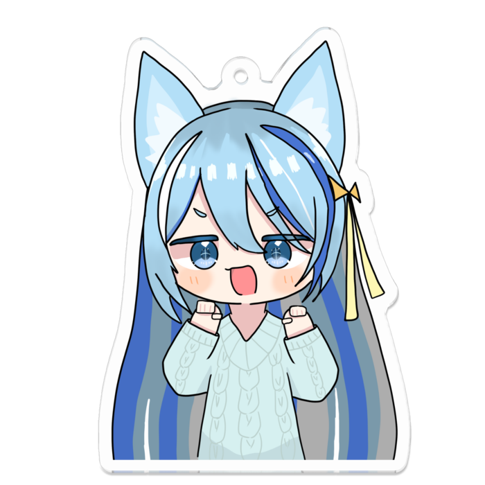 アクリルキーホルダー - 70 x 70 (mm)