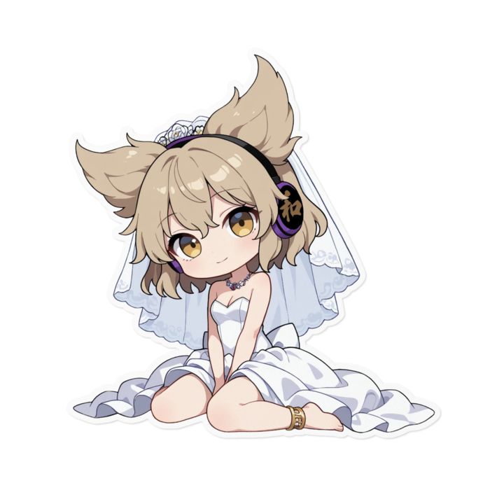 ステッカー - 160 x 160 (mm)(キャラのみ)