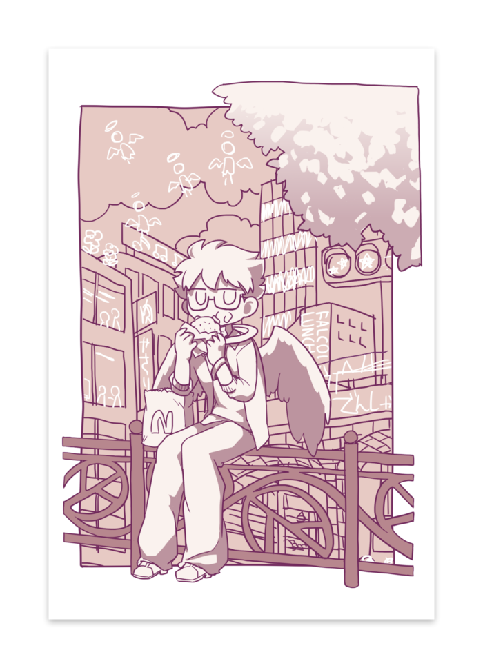 ポストカード(10枚セット) - ヴァンヌーボVGスノーホワイト195kg