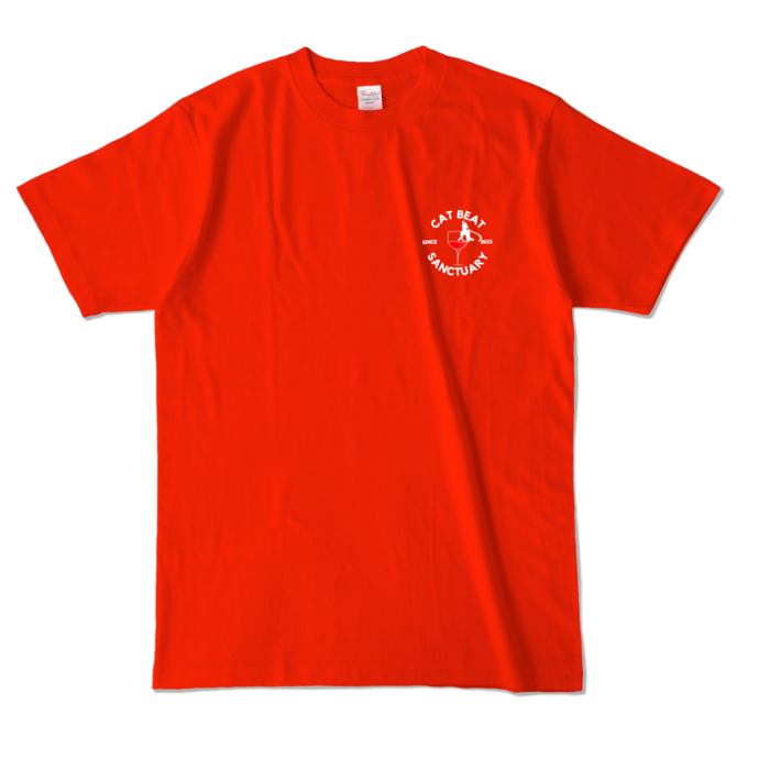カラーTシャツ - L - レッド (濃色)
