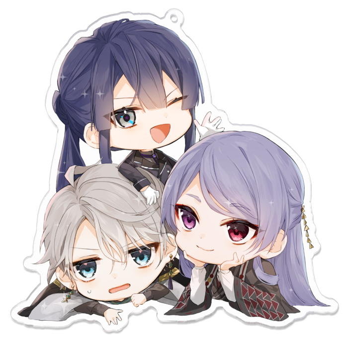 アクリルキーホルダー - 100 x 100 (mm)