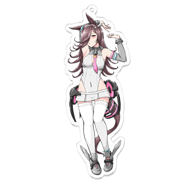 アクリルキーホルダー - 100 x 100 (mm)