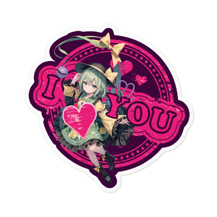 ステッカー - 100 x 100 (mm)