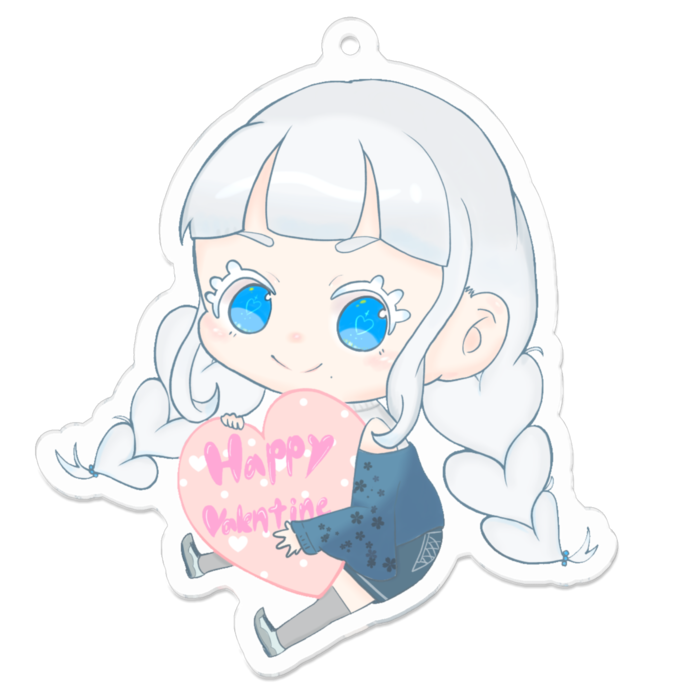 アクリルキーホルダー - 70 x 70 (mm)