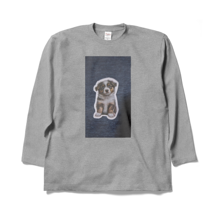 ロングスリーブTシャツ - XL - 杢グレー