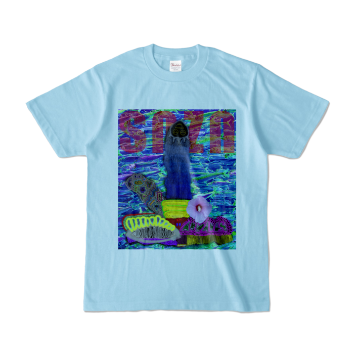 カラーTシャツ - S - ライトブルー (淡色)