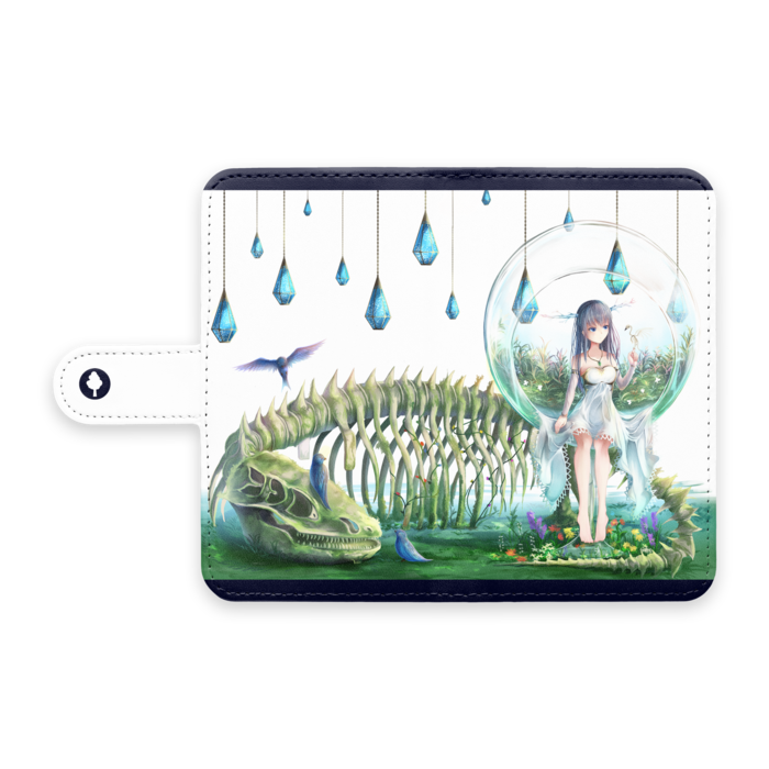手帳型Androidケース - S - ストラップ穴 なし