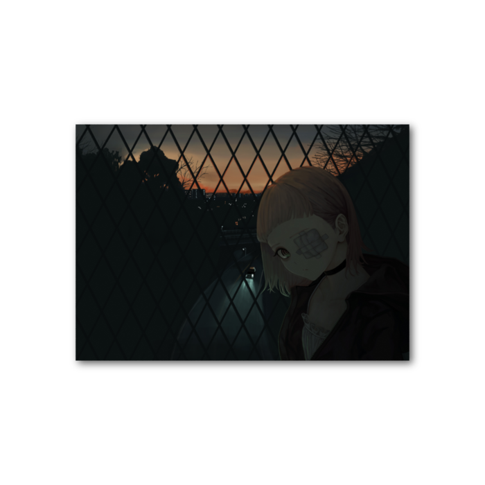 フォト風カード - 横 - 片面