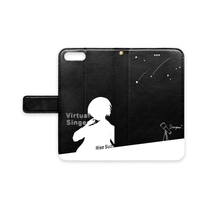 手帳型iPhoneケース - iPhone 7 Plus / 8 Plus - ストラップ穴 あり(1)