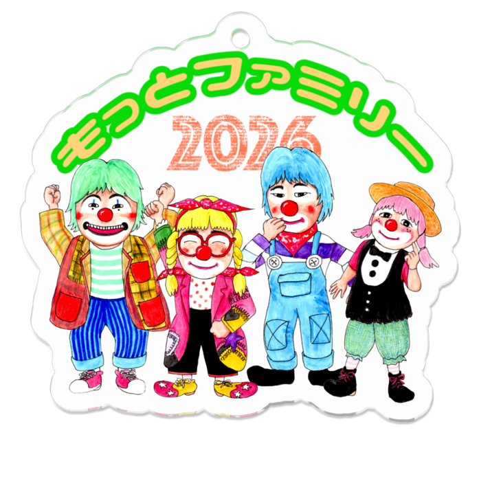 アクリルキーホルダー - 50 x 50 (mm)