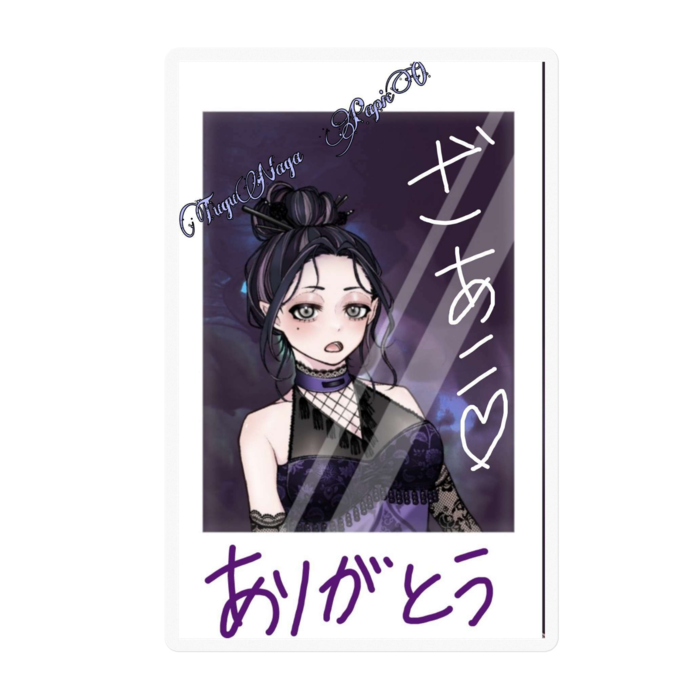 ステッカー - 100 x 100 (mm)