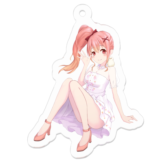 アクリルキーホルダー - 50 x 50 (mm)