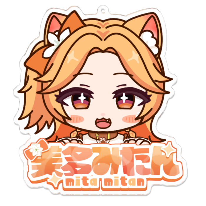 アクリルキーホルダー - 100 x 100 (mm)